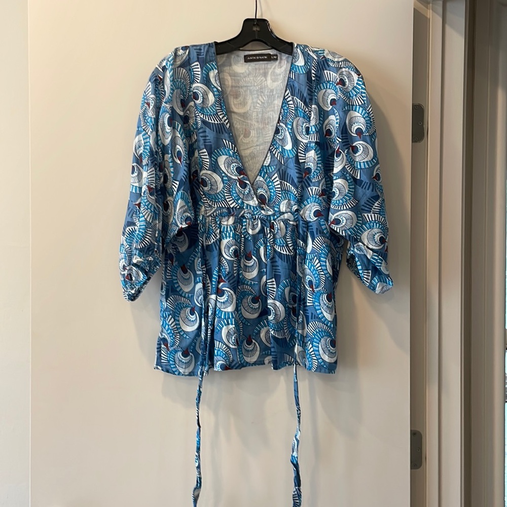 Antik batik large 42 blouse